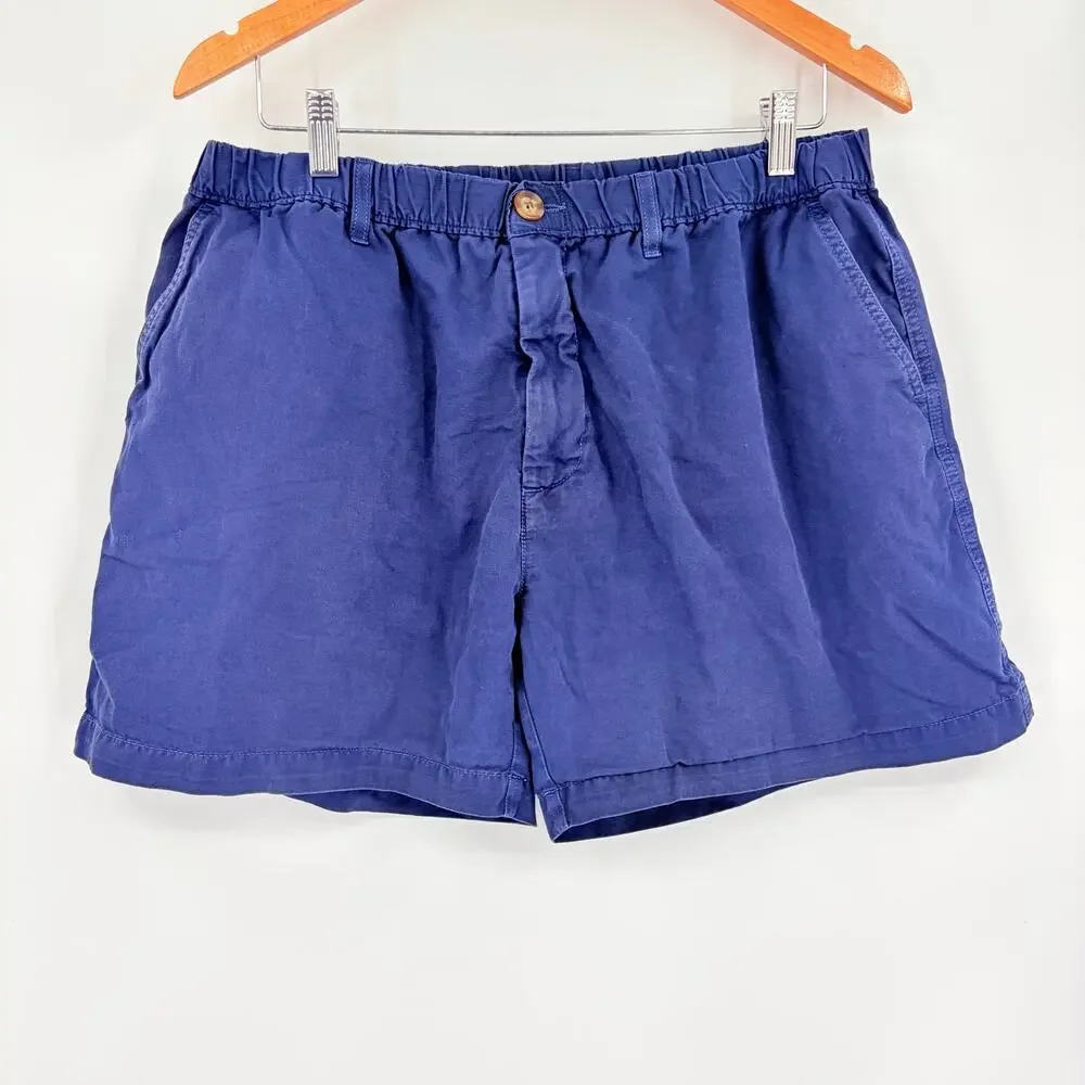 Chubbies Men’s Shorts Sz 2XL Navy Preppy Resort Coastal Country Club Nantucket